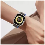 Tech-Protect Nylon TEREP óraszíj fekete Apple Watch 42mm (S1-S3) / 44mm / 45mm / 46mm / 49mm készülékhez 929742
