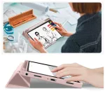 TECH-PROTECT SC PEN tok Galaxy Tab A9 / A11 8.7 készülékhez X110 / X115 / X133 / X135 rózsaszín