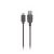 Maxlife USB–USB-C kábel 0,2 m 2A fekete
