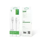T-PHOX X-LITE Micro USB kábel 1 m 3A fehér