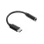 Maxlife MXJC-02 audioadapter 3,5 mm jack–USB-C fekete