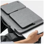 TECH-PROTECT DEFENDER 13-14 hüvelykes laptop készülékhez táska krétaszürke