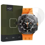 Edzett üveg kijelzővédő HOFI GLASS PRO+ 2-PACK SAMSUNG GALAXY WATCH ULTRA 2024/2025 (47 MM) készülékhez átlátszó