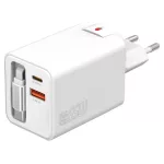 Fal töltő 4smarts Flex Jojo 65W GaN 2xUSB-C + USB-A fehér