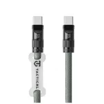 Tactical Wire Snake USB-C kábel 1.2m zöld