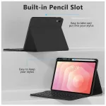 TECH-PROTECT SC PEN + KEYBOARD tok Galaxy Tab S11 11.0 készülékhez X730 / X736B, fekete