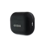 Guess PU Grained Classic Logo tok AirPods Pro 2 készülékhez fekete