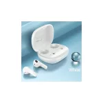 USAMS Bluetooth 5.0 TWS SM Series vezeték nélküli fülhallgatók fehér BHUSM01 (US-SM001)