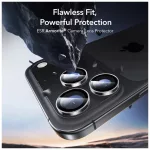 ESR ARMORITE kameravédő iPhone 14 Pro / Max, iPhone 15 Pro / Max, iPhone 16 Pro / Max, iPhone 17 Pro / Max készülékhez, átlátszó
