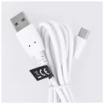 Maxlife USB–USB-C kábel 1,0 m 3A fehér