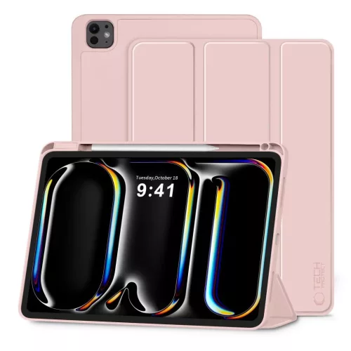 TECH-PROTECT SC PEN iPad Pro 11” 5 / 6 2024-2025 készülékhez rózsaszín