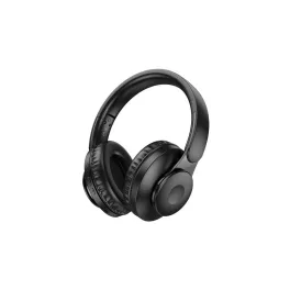   Hoco W45 bluetooth fejhallgató SZTEREO (v5.3, mikrofon, kártyaolvasó, összehajtható, 3.5mm jack aljzat) FEKETE (W45_B)