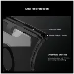 Nillkin Bumper Link billentyűzetes tok (Backlit Version) iPad 10.9 2022/11 2025 készülékhez fekete