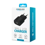 Forever TC-01 töltő 1x USB 1A fekete