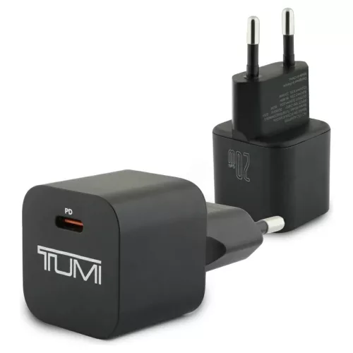 Hálózati töltő TUMI Smart Power 20W USB-C fekete