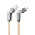 XO NB276 4in1 töltőkábel USB-C/Lightning + USB-A/USB-C 1M 6W Szürke