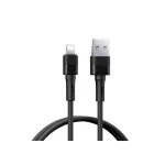 REMAX LEYA SERIES RC-C093 2,4A USB/Lightning kábel fekete