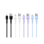 REMAX LEYA SERIES RC-C093 2,4A USB/Lightning kábel fekete