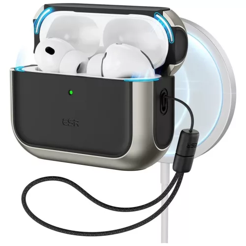 ESR ORBIT HALOLOCK MAGSAFE tok Apple AirPods Pro 3 készülékhez titán