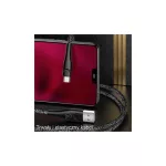 USAMS fonott kábel U41 microUSB 1 m 2 A – gyors töltés, piros (SJ393USB02, US-SJ393)