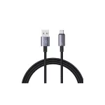 USAMS kábel USB to Micro-USB 2A 1.2m gyors töltés acél/tarnish SJ668USB01 (US-SJ668)