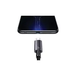 USAMS kábel USB to Micro-USB 2A 1.2m gyors töltés acél/tarnish SJ668USB01 (US-SJ668)