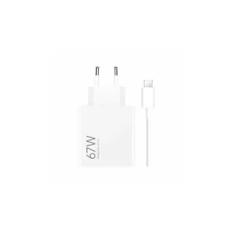   Xiaomi BHR6035 (MDY-12-EH) USB-A 67W utazó töltő + adatkábel USB-C 6.2A fehér