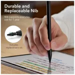 ESR DIGITAL+ mágneses érintőceruza iPad készülékhez fekete