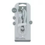 Setty USB–Lightning kábel 1,2 m 2A KNA-L-1.220 fehér
