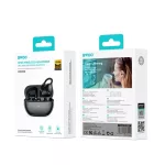 BWOO Bluetooth fülhallgató BW39 TWS futáshoz fekete