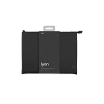 UNIQ Lyon Case laptop tok 16" vízálló RPET éjfekete