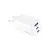Forever TC-08-65ACC GaN PD QC töltő 2x USB-C 1x USB 65W fehér