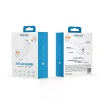 Forever TC-08-65ACC GaN PD QC töltő 2x USB-C 1x USB 65W fehér