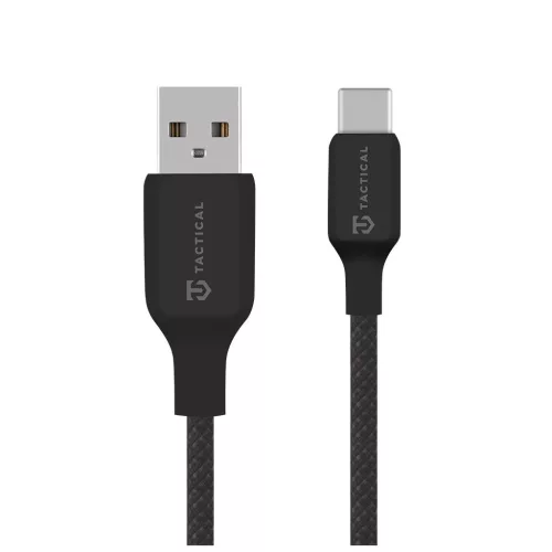 Tactical Stitch Thread Kábel USB-A/USB-C 2m fekete