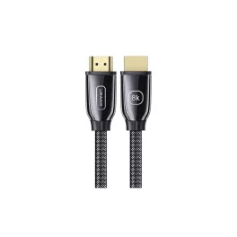   USAMS HDMI kábel – HDMI 2.1 U67 3m 8K Ultra HD SJ498HD01 (US-SJ498) fekete