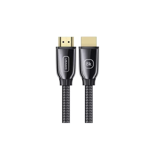 USAMS HDMI kábel – HDMI 2.1 U67 3m 8K Ultra HD SJ498HD01 (US-SJ498) fekete