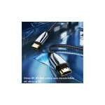 USAMS HDMI kábel – HDMI 2.1 U67 3m 8K Ultra HD SJ498HD01 (US-SJ498) fekete