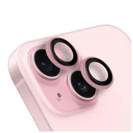   OBAL:ME lencsevédő Apple iPhone 15/15 Plus készülékhez rózsaszín