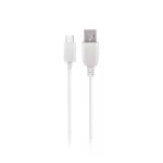Maxlife USB-microUSB kábel 1,0 m 2A fehér