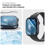 Hidrogel fólia SPIGEN Elite Shield “EZ FIT” 2-PACK Apple Watch S10 / S11 46mm készülékhez átlátszó