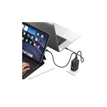 USAMS 240W USB-C/USB-C plecionált kábel 1,2 m – SY Series tarnish SJ727USB01