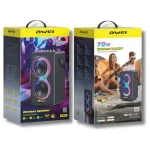 AWEI KA15 Bluetooth 5.3 70W vezeték nélküli hangszóró fekete