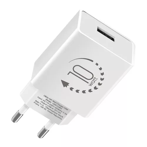 OBAL:ME fali töltő USB-A 10W fehér