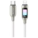 USAMS TC Series SJ749 30W USB-C to Lightning kábel 1,2 m titán