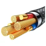 USAMS TC Series SJ749 30W USB-C to Lightning kábel 1,2 m titán