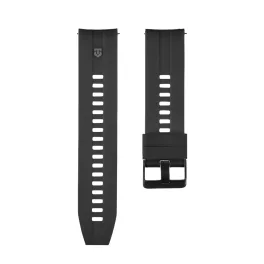 Tactical Quick Release szilikon óraszíj 24mm fekete
