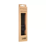 Tactical Quick Release szilikon óraszíj 24mm fekete