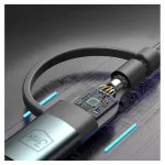 3MK Hyper Cable N-SERIES USB-A/USB-C to USB-C/Lightning kábel 1.2m 9V/2A 60W