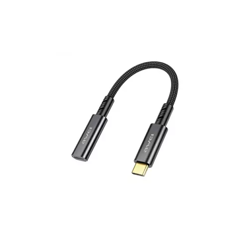 AWEI adapter CL-216T USB-C/USB-C fekete