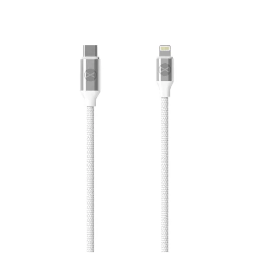 Forever MFI kábel USB-C - Lightning 1,2 m 3A 20W WHP12321 fehér